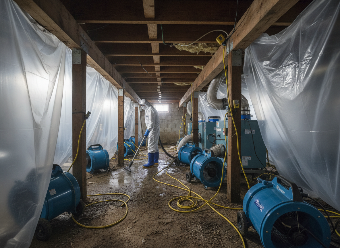 Steps To Dry Out A Crawlspace After Unexpected Leaks