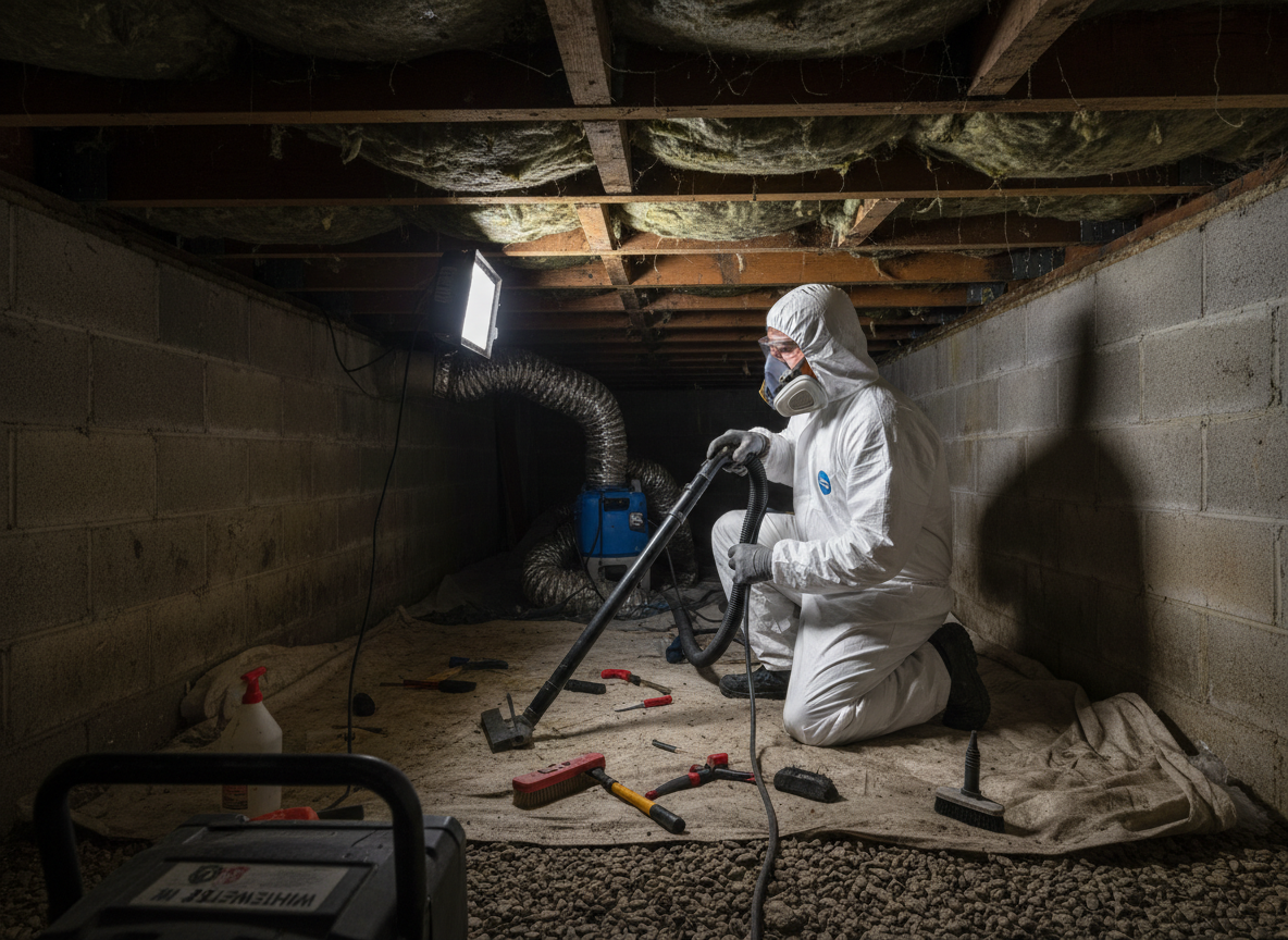 crawl space mold removal in Whitewater