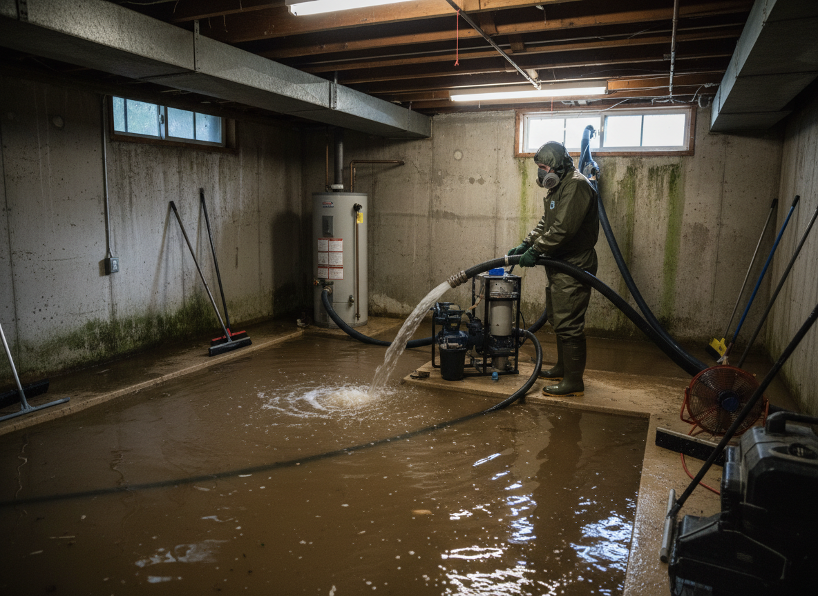 Water cleanup services in Whitewater