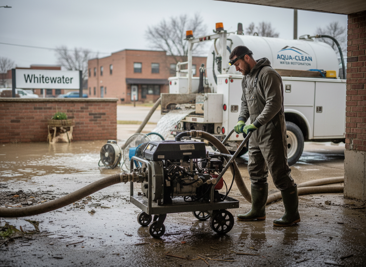 Water extraction company in Whitewater
